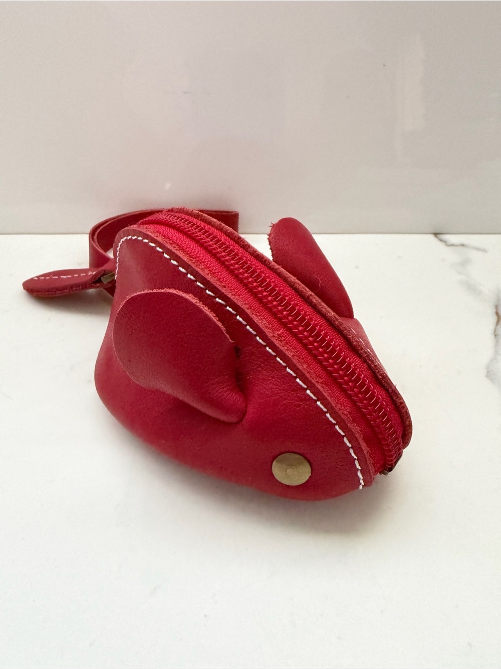Red Cute Animal Coin Pouch - Brand Unspecified